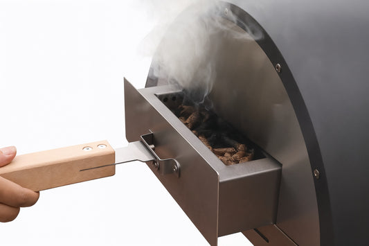 Four à pizza portable Bois et Gaz – Utilisation en jardin et camping