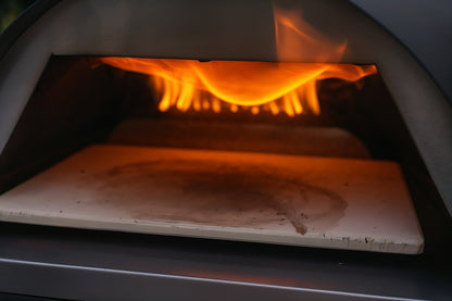 Four à pizza portable Bois et Gaz – Utilisation en jardin et camping