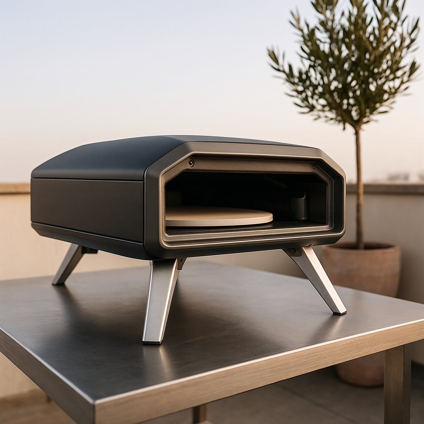 Four à Pizza Gaz 12'' DivoPizza – Avec accessoires